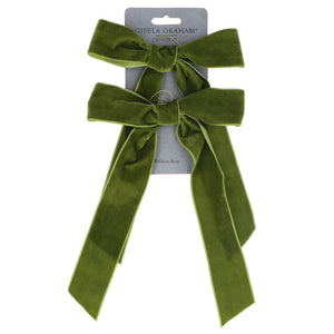 strik fluweel groen