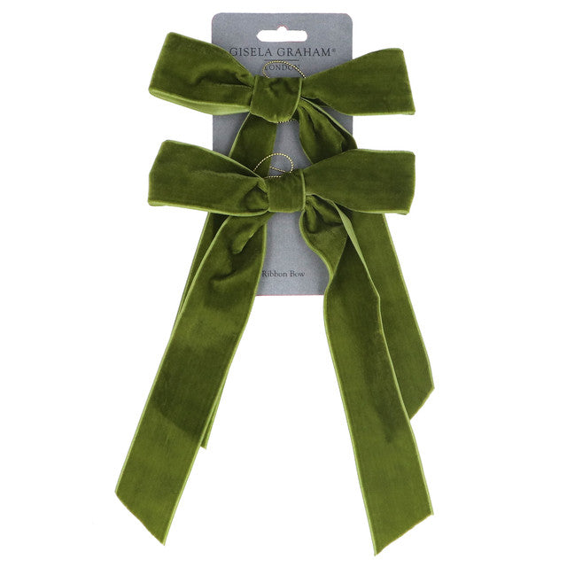 strik fluweel groen