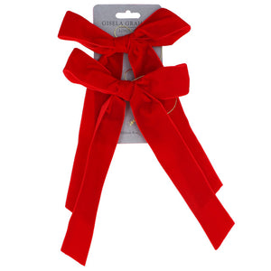 strik fluweel rood