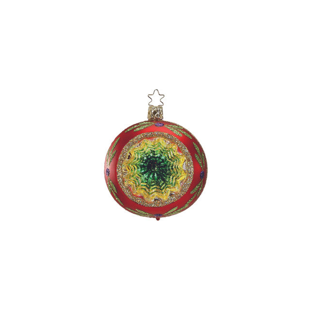 Kerst Twinkles, rood glanzend, 8,1 cm