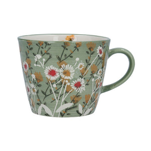tas madelief groen