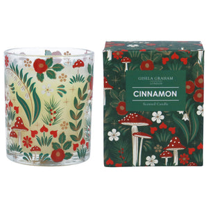 Toadstools Scented Boxed Candle, Sml