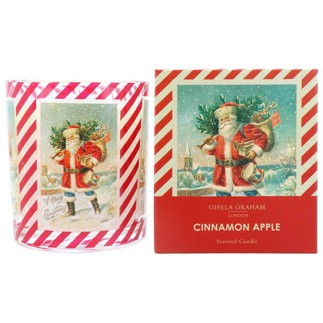 Nostalgia Santa Scented Boxed Candle, Lge