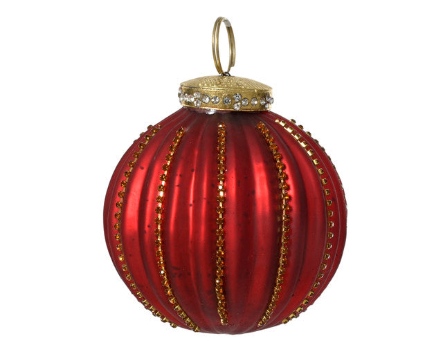 bal rood goud gelijnt S