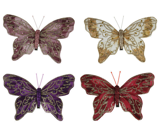 vlinder glitter
