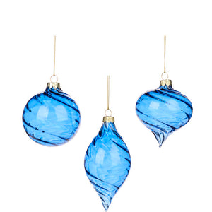 bal blauw swirl