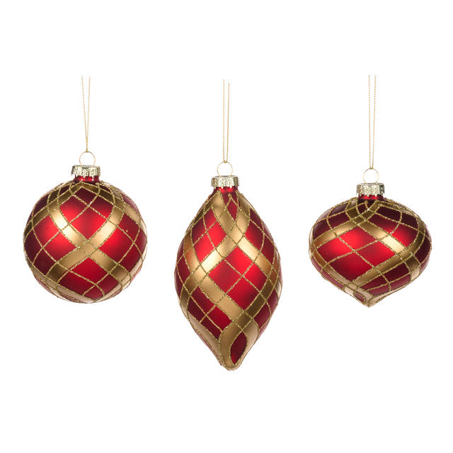 bal rood goud gelijnd