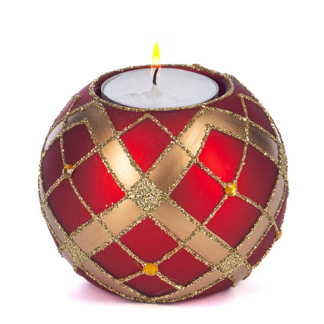 votive rood geruit