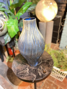 vase bleu-blanc
