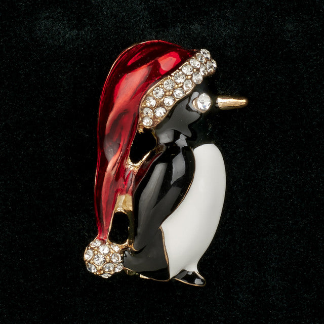 pinguin broche